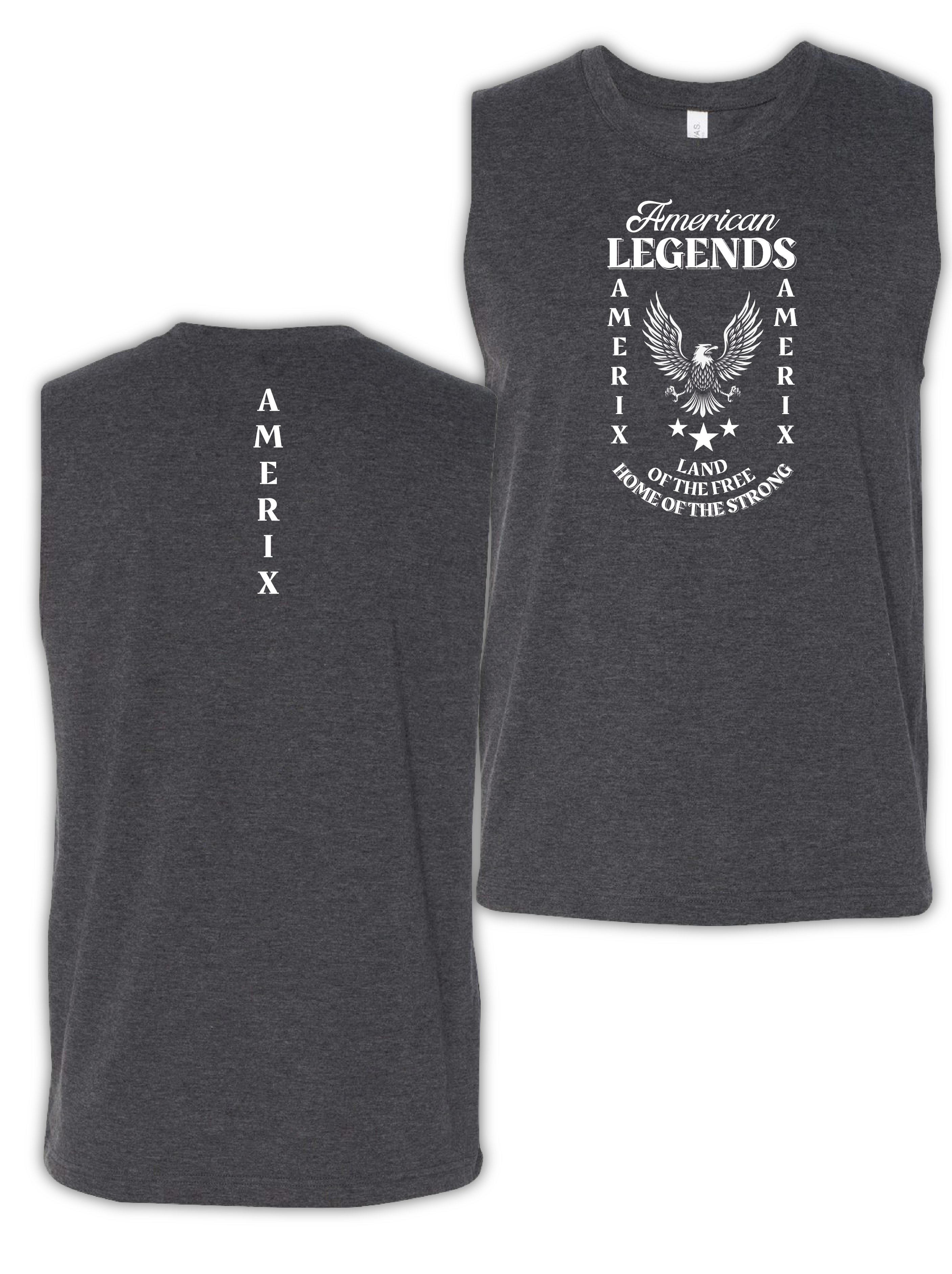 AmeriX American Legends Mens Sleeveless