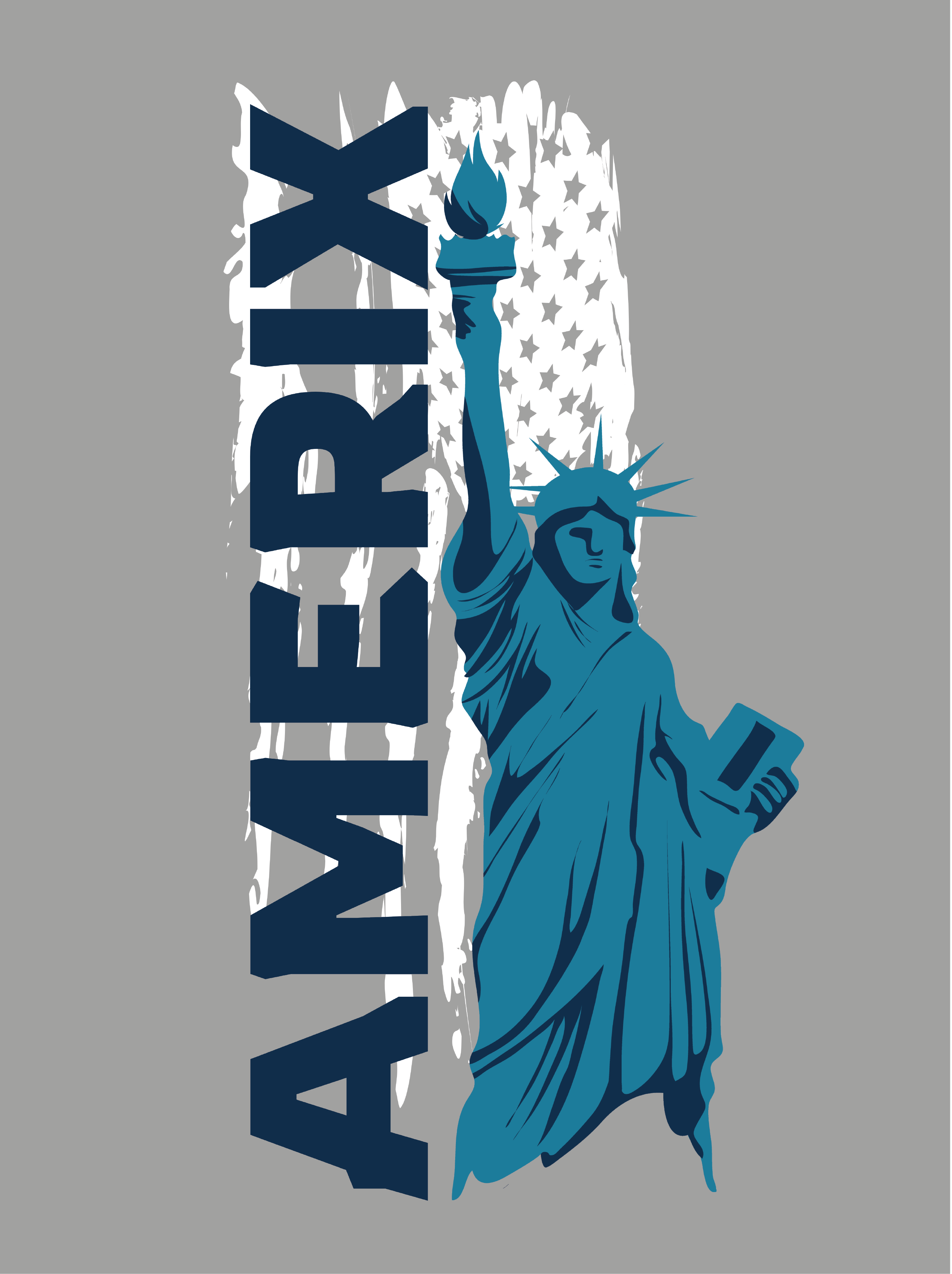 AmeriX Lady Liberty Ladies Crop