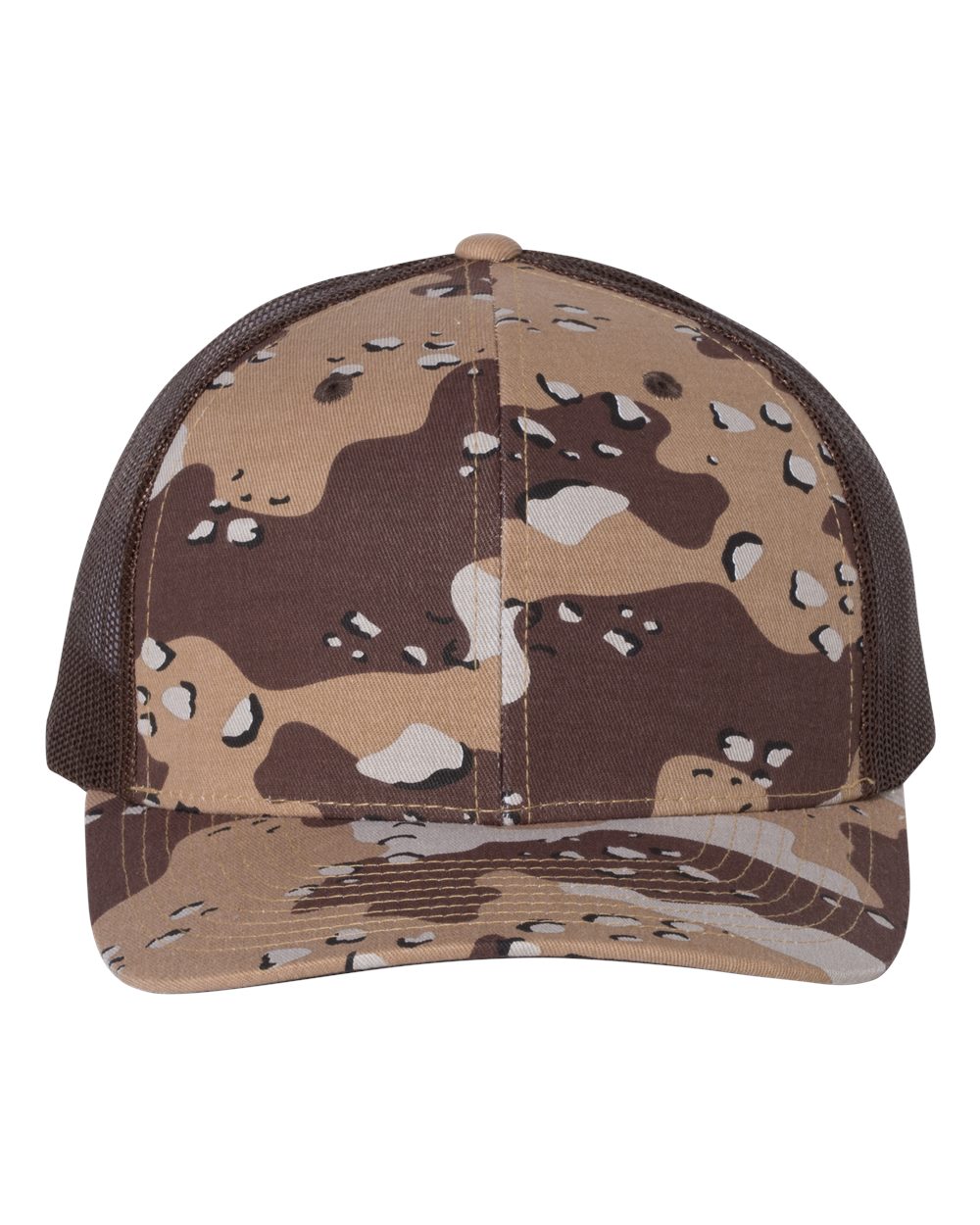 Richardson Printed Camo Snapback Trucker Hat #112P (EMBROIDERY)