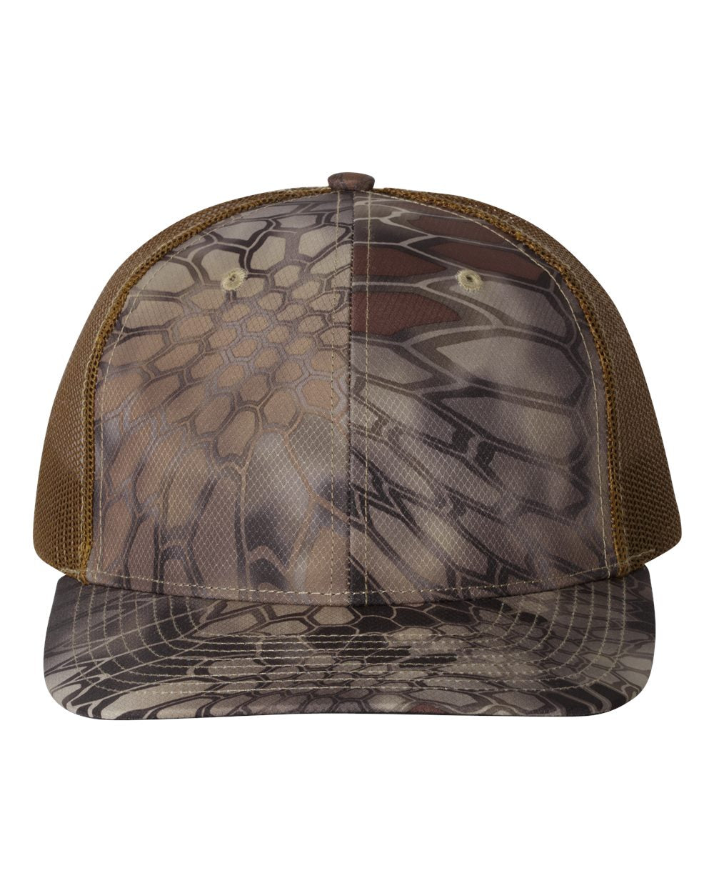 Richardson Printed Camo Snapback Trucker Hat #112P (EMBROIDERY)