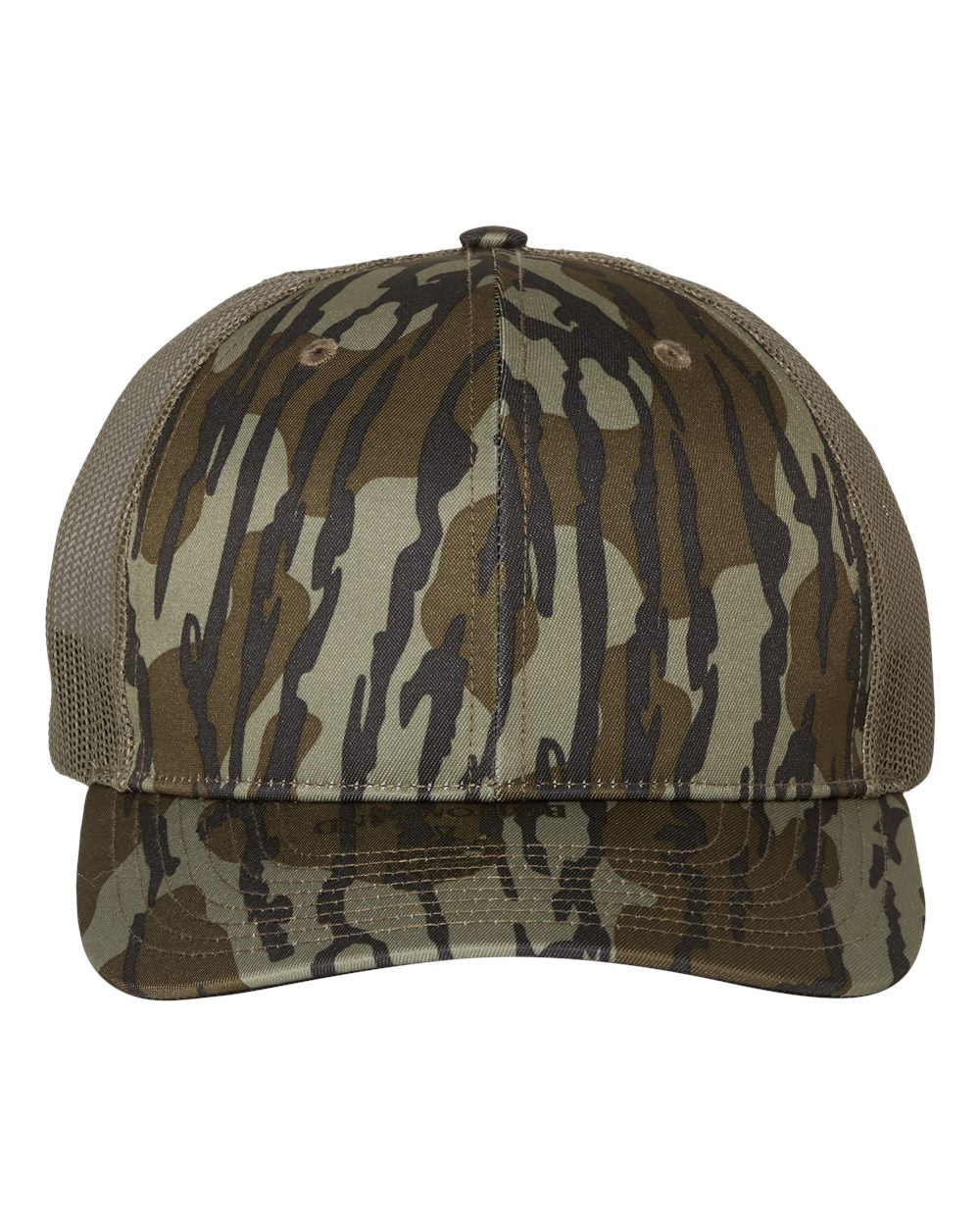 Richardson Printed Camo Snapback Trucker Hat #112P (EMBROIDERY)