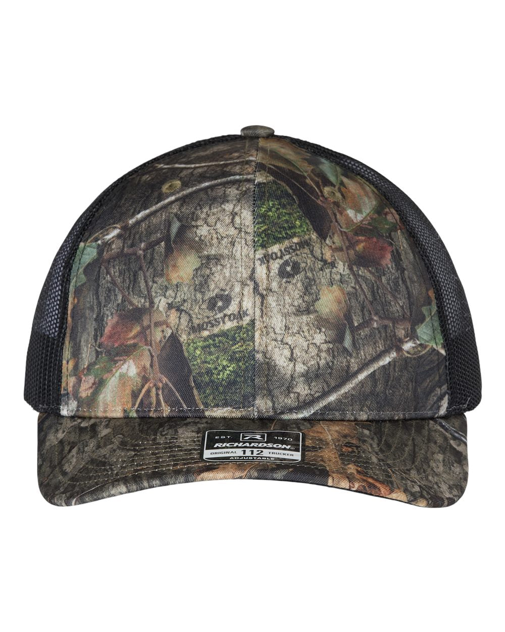 Richardson Printed Camo Snapback Trucker Hat #112P (EMBROIDERY)