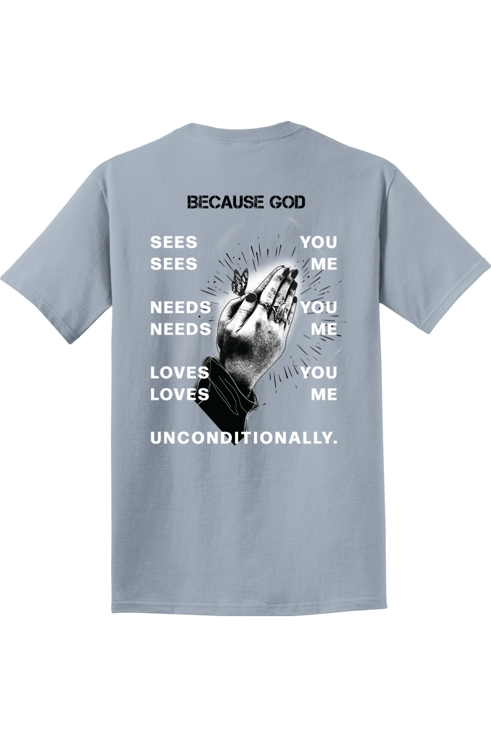 PREORDER GREY God is Good T-shirt