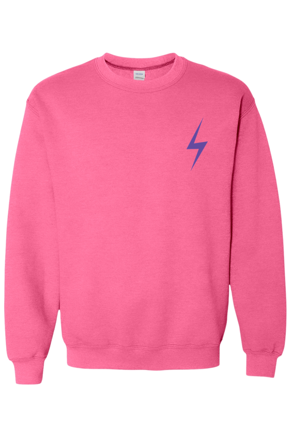 PREORDER Safety Pink + Purple/White "I Can Do Hard Things" Sweatshirt