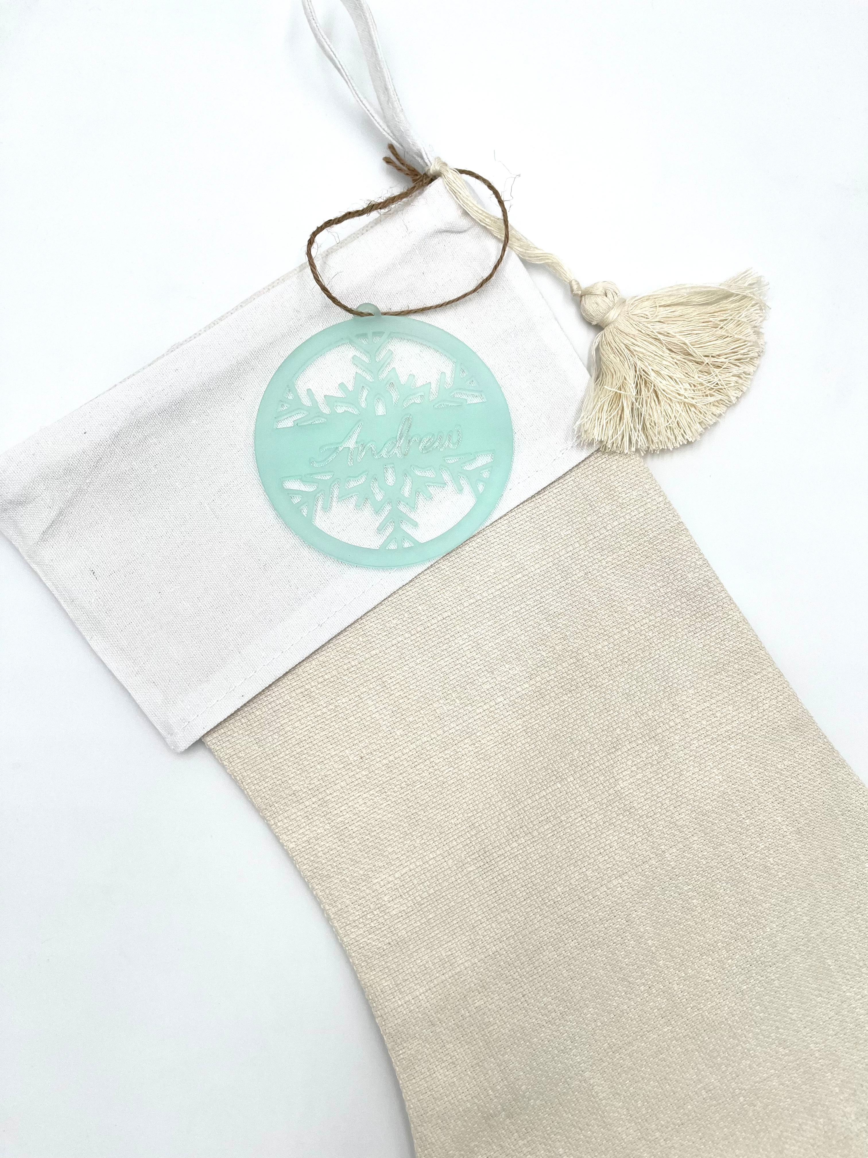 Holiday Personalized Snowflake Ornament