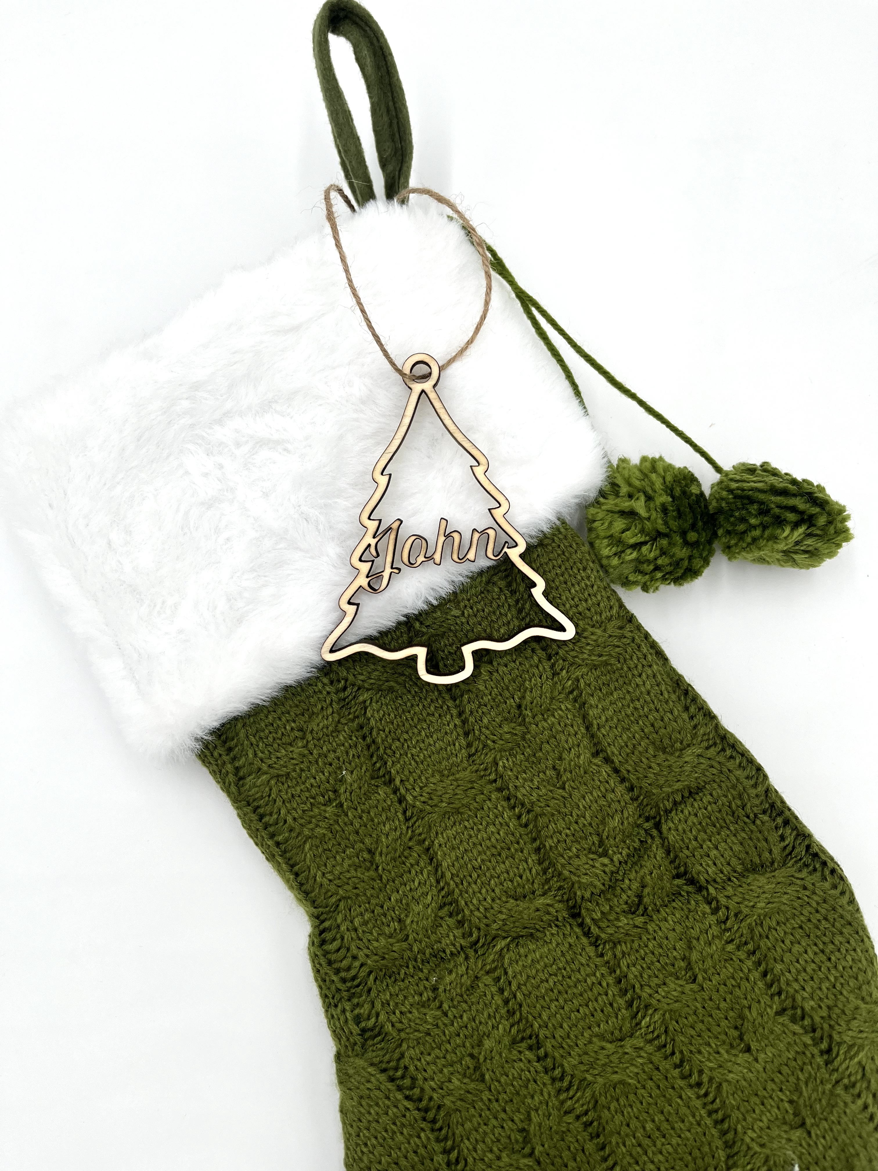 Holiday Personalized Tree Ornament