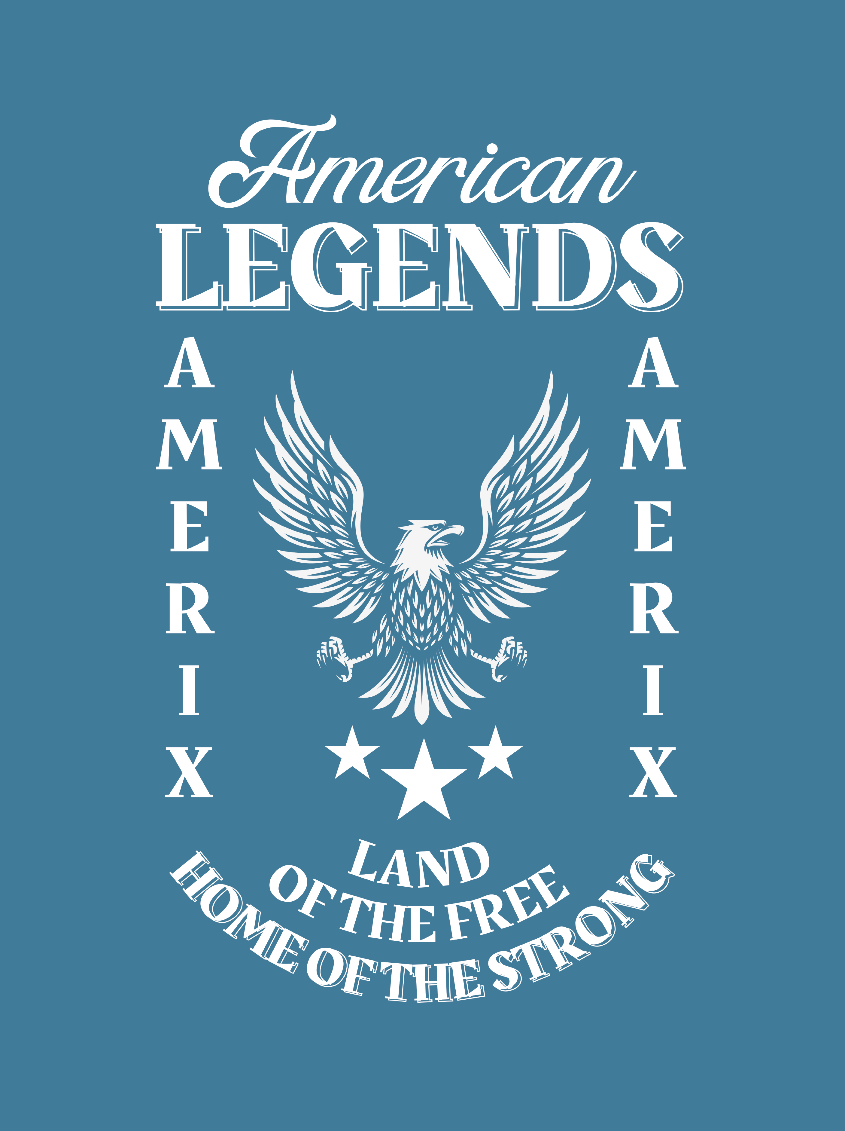 AmeriX American Legends Ladies Crop Racerback