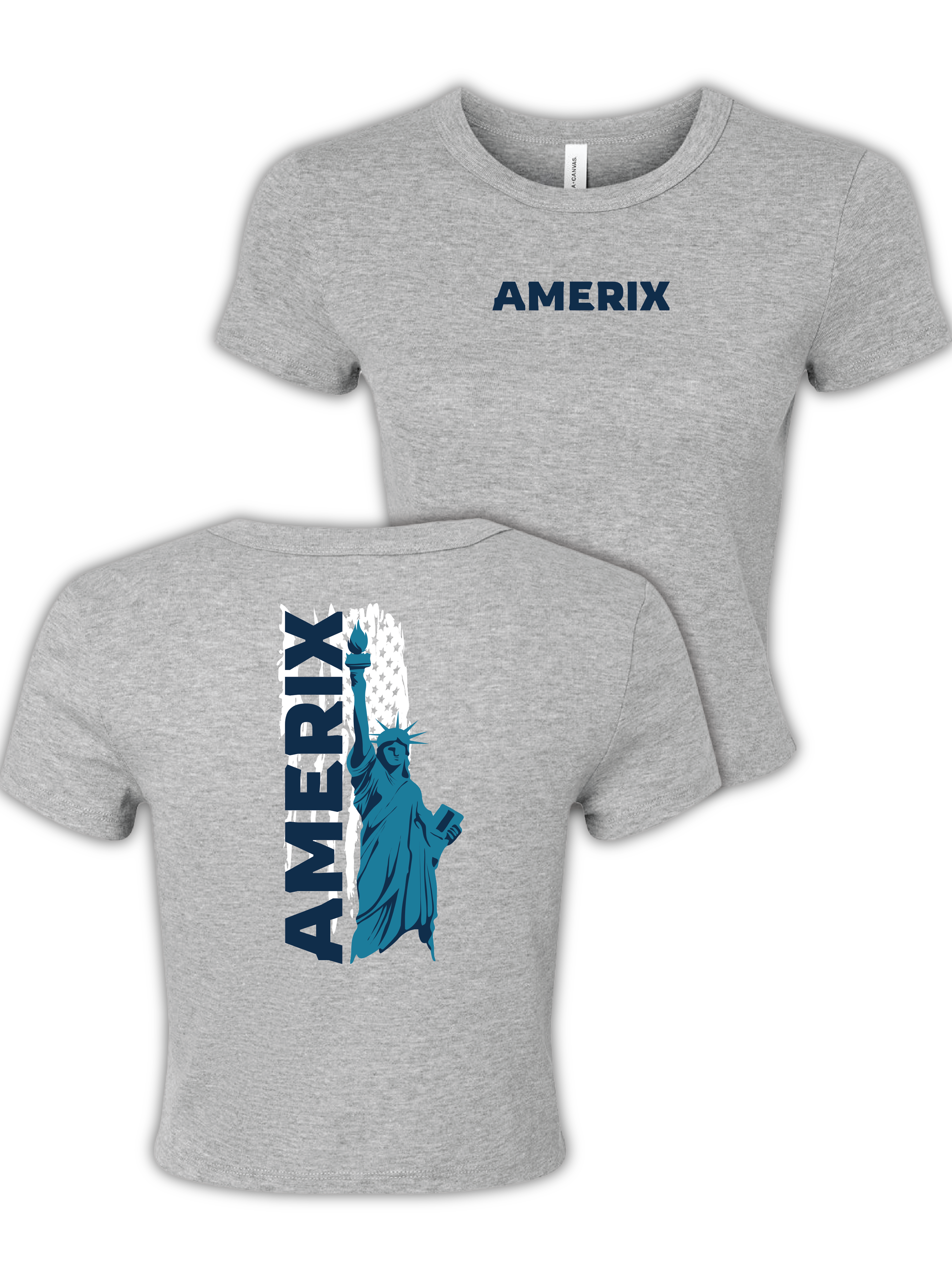 AmeriX Lady Liberty Ladies Crop