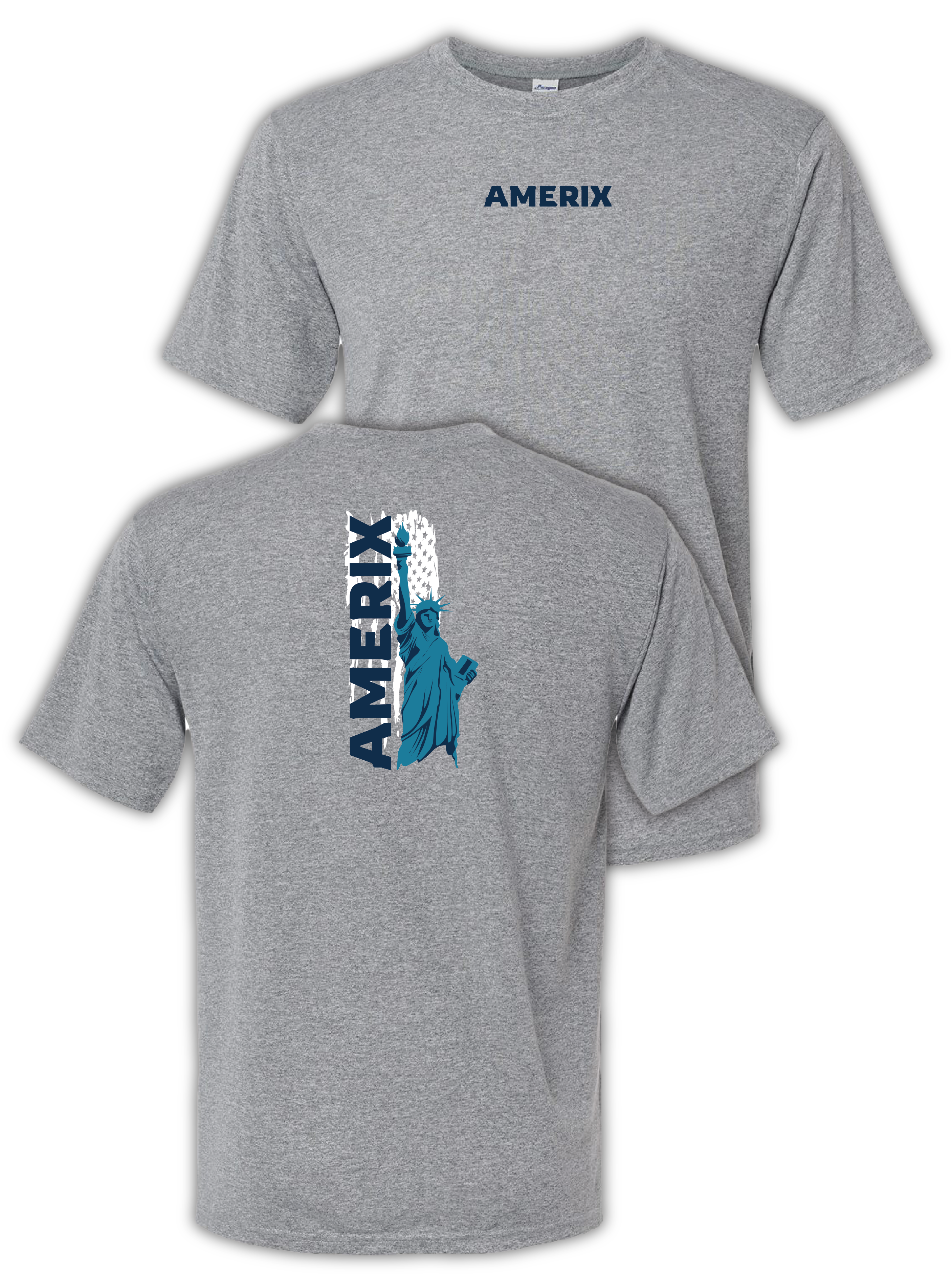 AmeriX Lady Liberty Mens Performance Tee