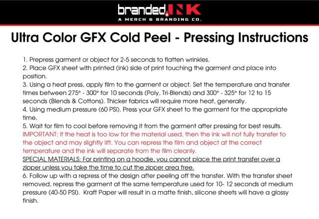 Ultra Color GFX/DTF Online Gang Sheet Builder