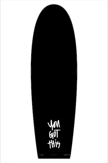 PREORDER Black + Grey/White "I Can Do Hard Things" Sweatshirt