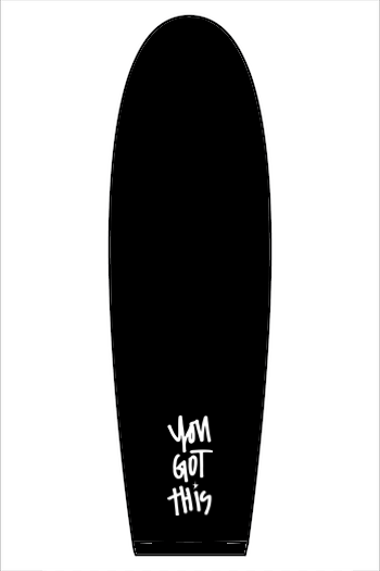 PREORDER Black + Grey/White "I Can Do Hard Things" Youth Sweatshirt